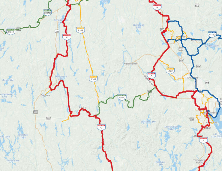 Navigation 101 For Ontario Snowmobile Trail Riders Northern Ontario